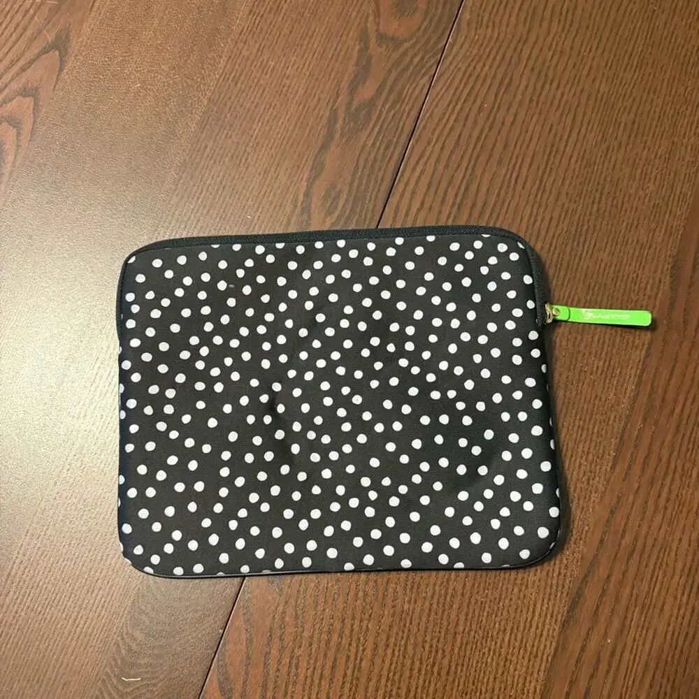 Kate Spade Polka Dot Laptop Sleeve